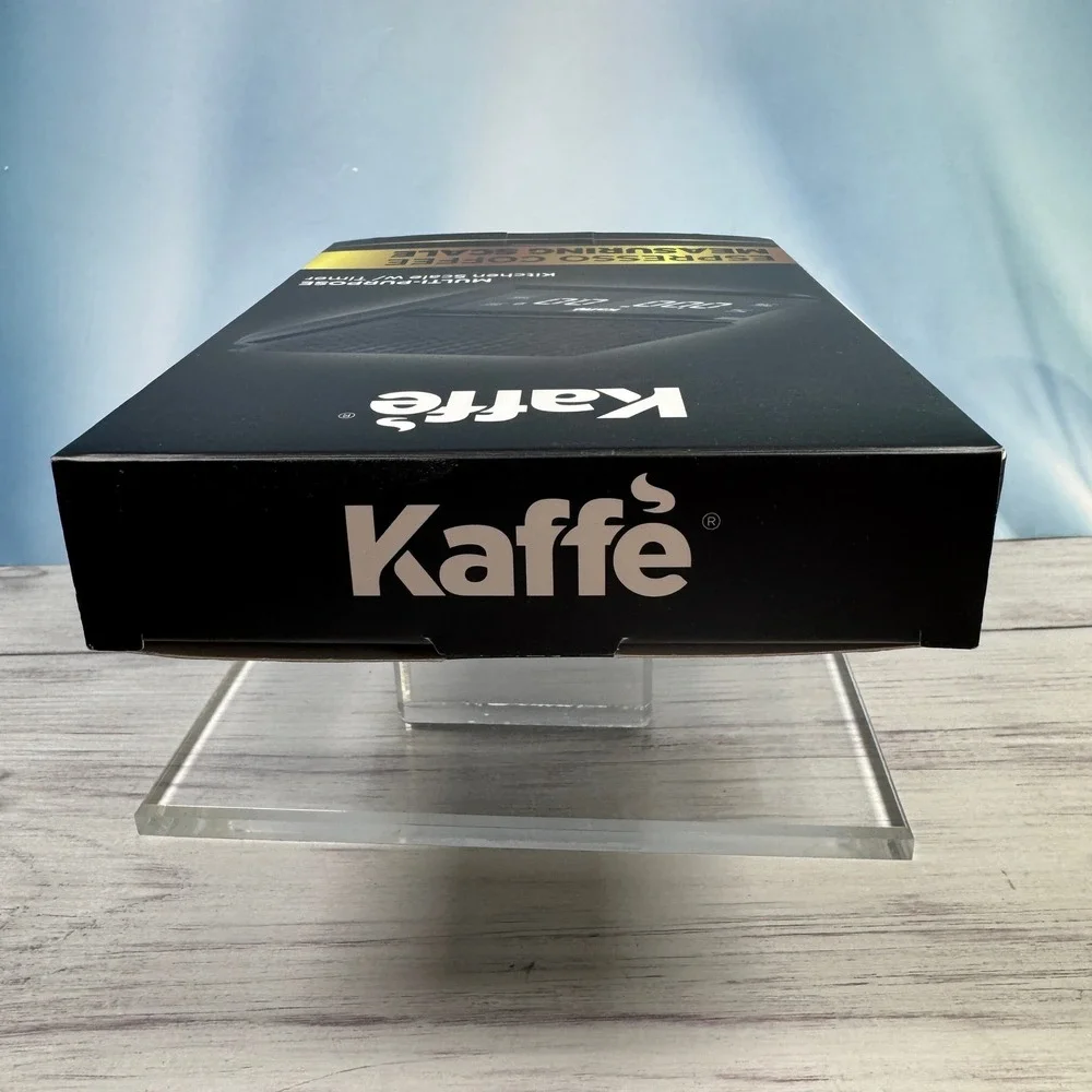 Kaffe Digital Espresso Coffee Measuring Scale Black 5.2x7.2 KFES01 Barista Tool